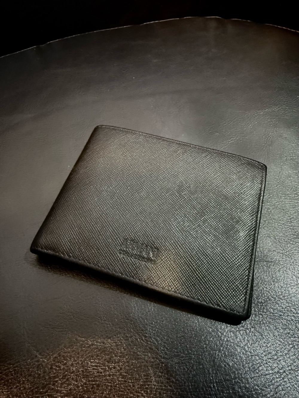 Armani Collezioni Leather Bifold Wallet